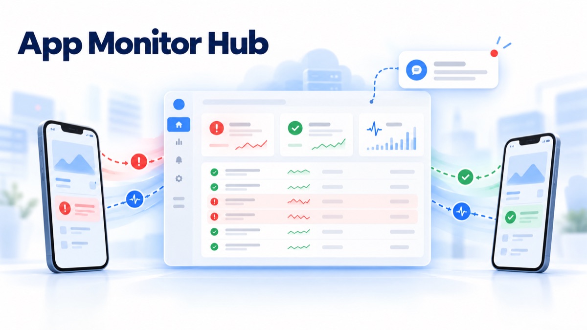 App Monitor Hub 개념 이미지