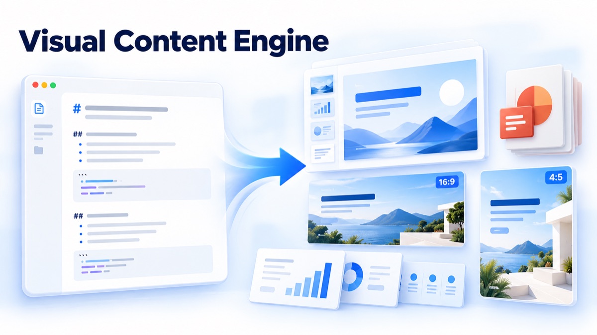 Visual Content Engine 개념 이미지